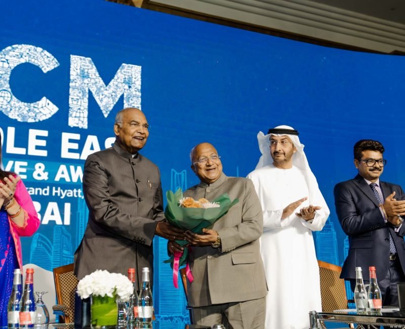 Lion Rajesh with Ex-President of India Shri Ram Nath Kovind